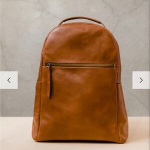 Able Alem Backpack in Whiskey